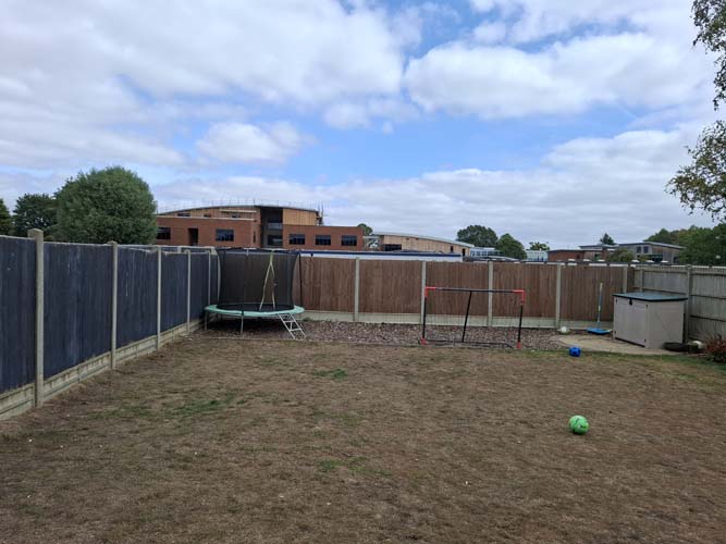 Rejuvenate with new lawn, trees for privacy and borders