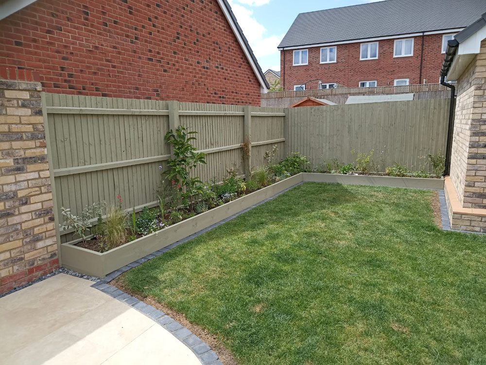 New Build -low raised beds