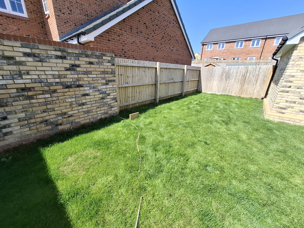 New Build -low raised beds